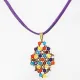Symphony - Xochitl Rhombus S-Purple Suedine - 2